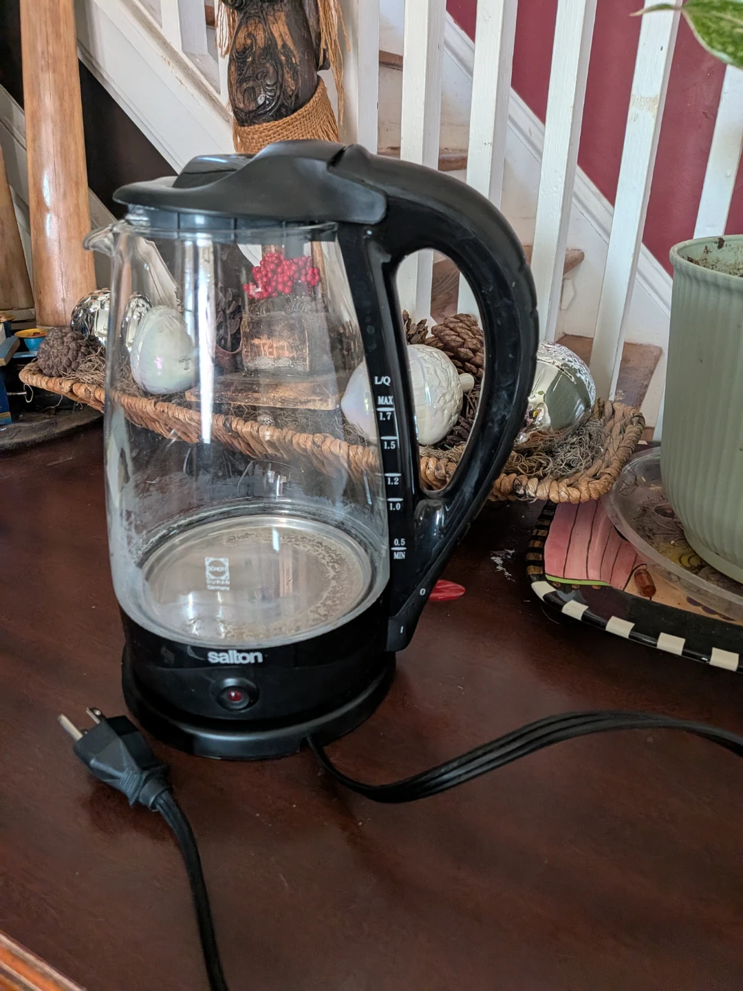 Salton Glass Electric Kettle