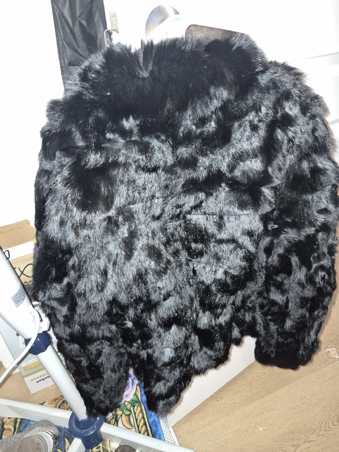 Black Fur Jacket