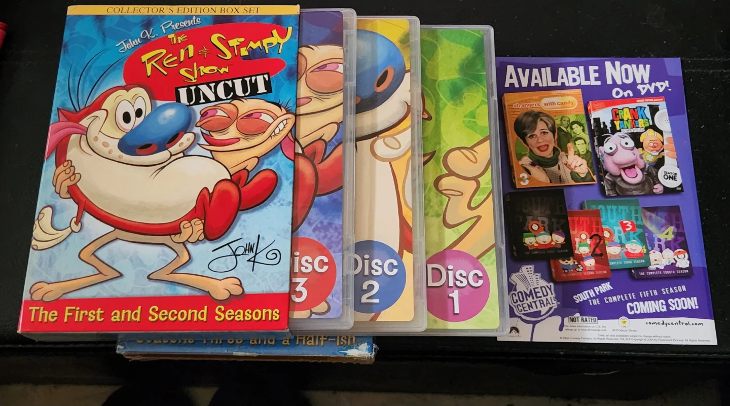 Ren & Stimpy Season 1 & 2 + Sealed 3 and a Half-ish - photo 2