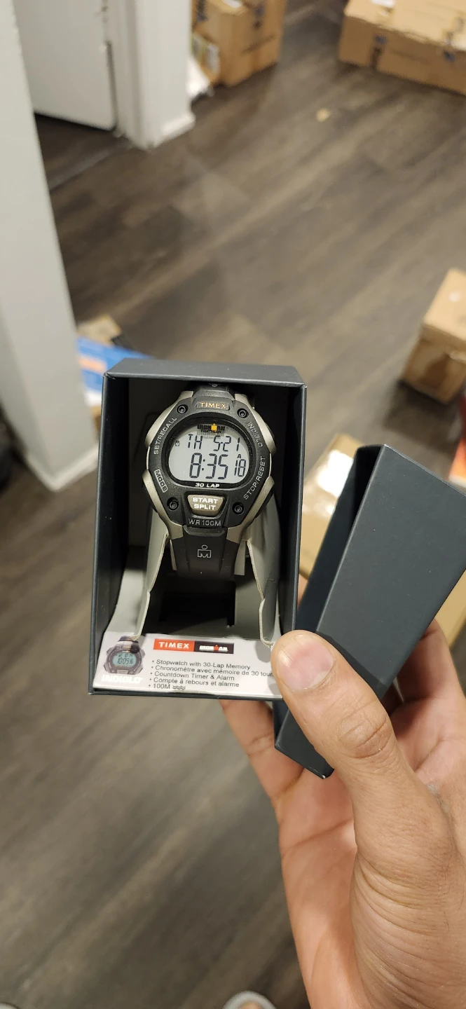 Timex Ironman Watch with Stopwatch and Alarm
