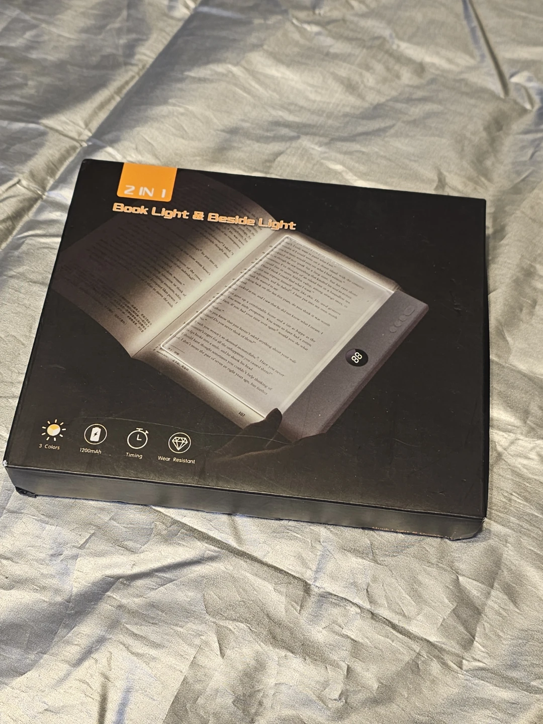 2 in 1 Book Light & Beside Light