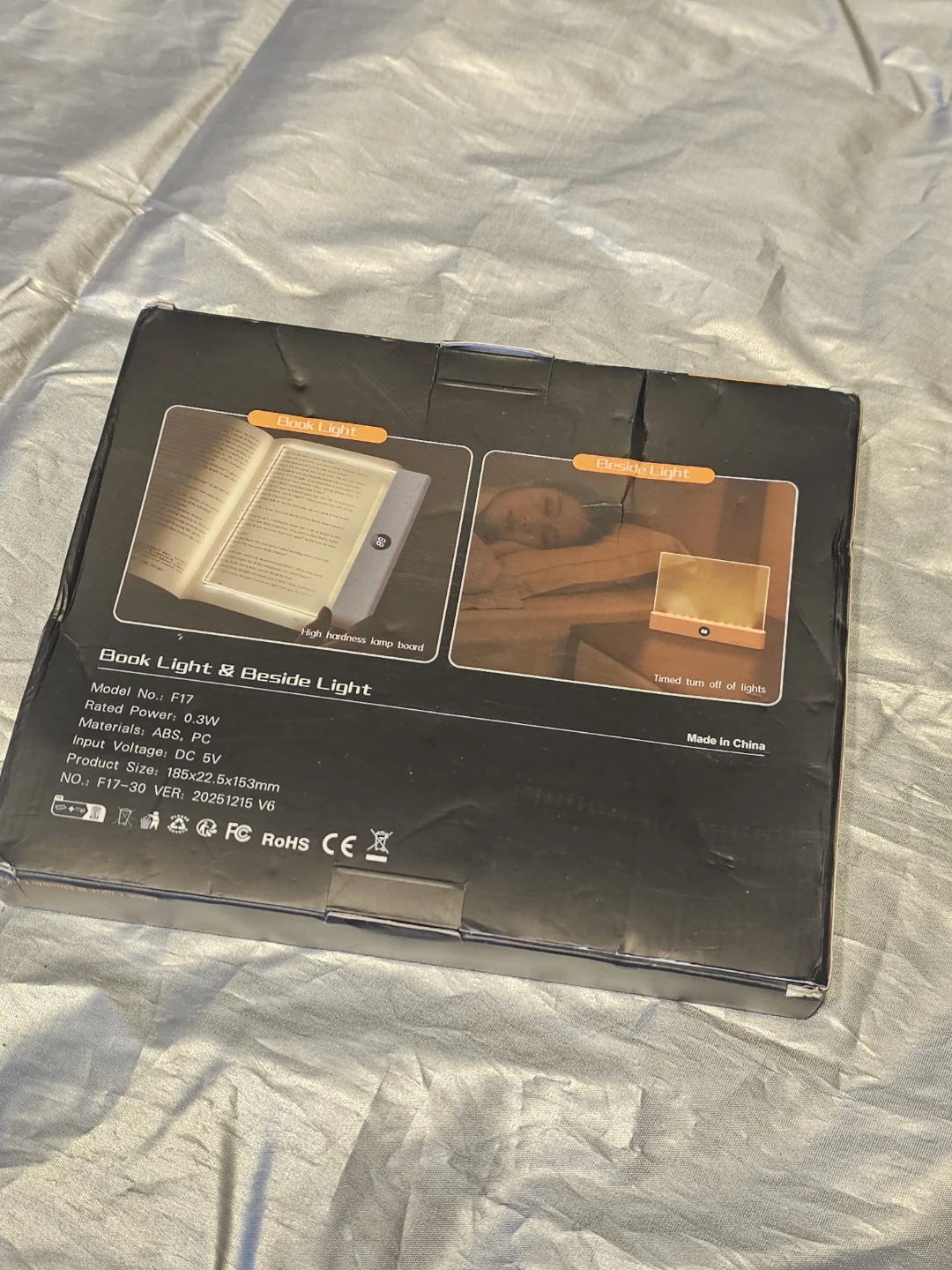 2 in 1 Book Light & Beside Light - photo 2