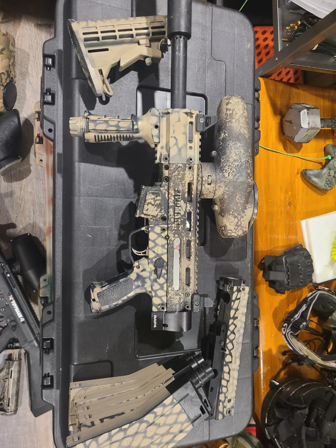 Tippmann Paintball Gun and Gear Set