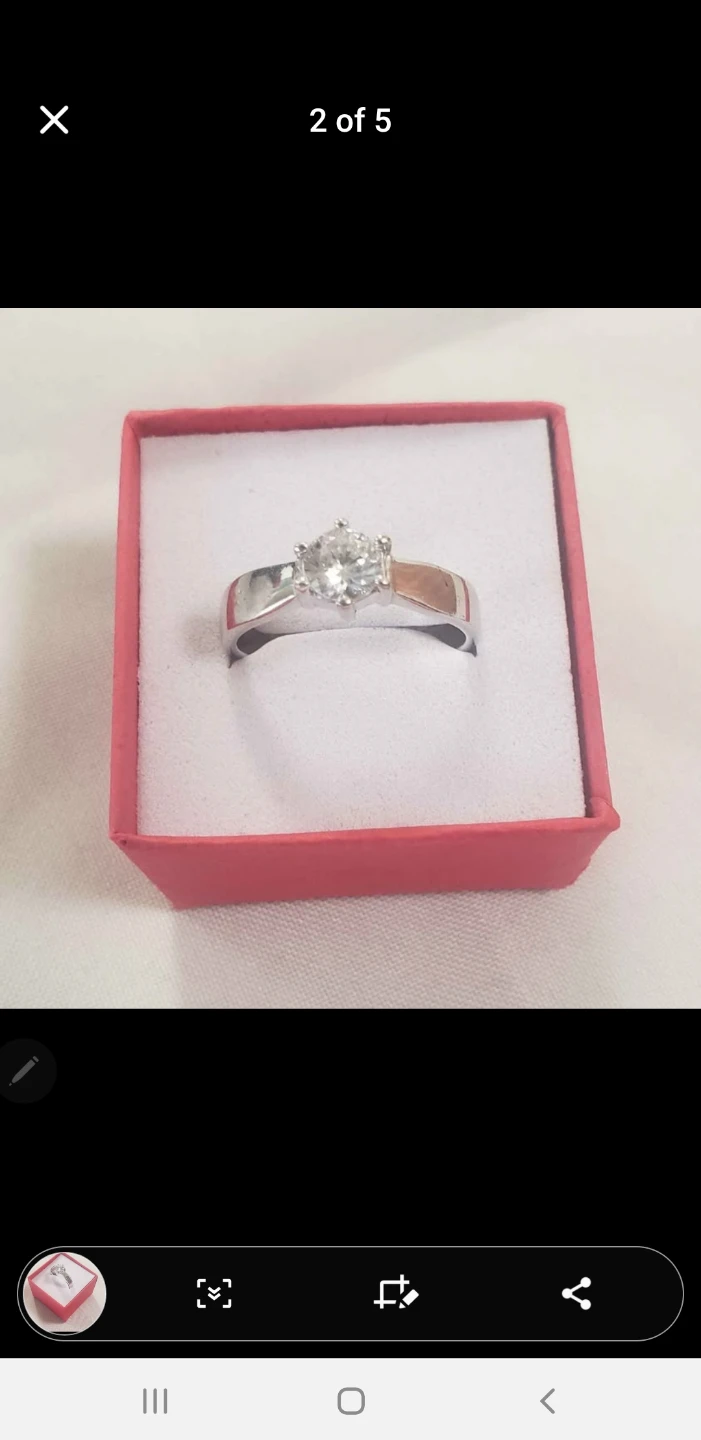 Like new 925 Real Silver Beautiful With Zirconia - photo 3