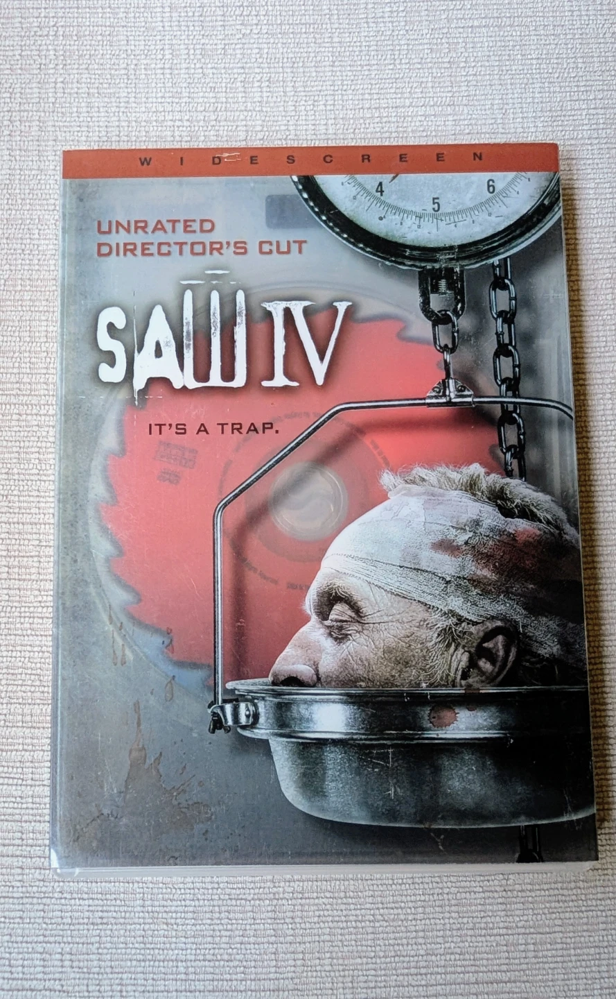 Saw IV Unrated Director's Cut DVD Movie