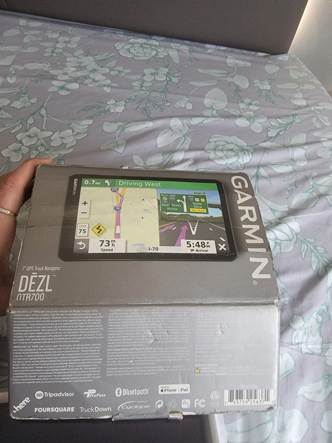 Garmin DEZL OTR700 7" Truck Navigator GPS