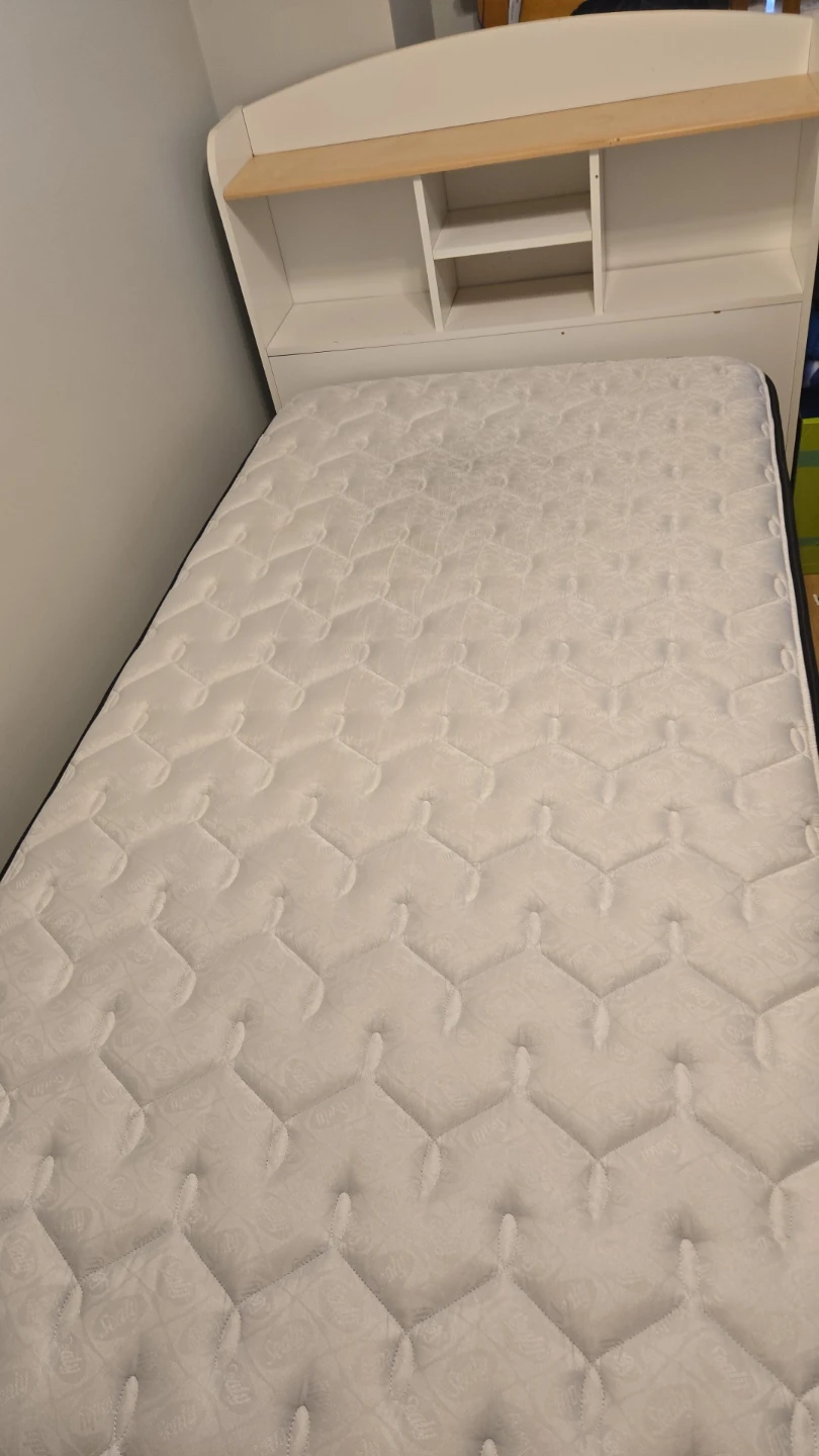 Twin Size Mattress with Storage Bed Frame - photo 3