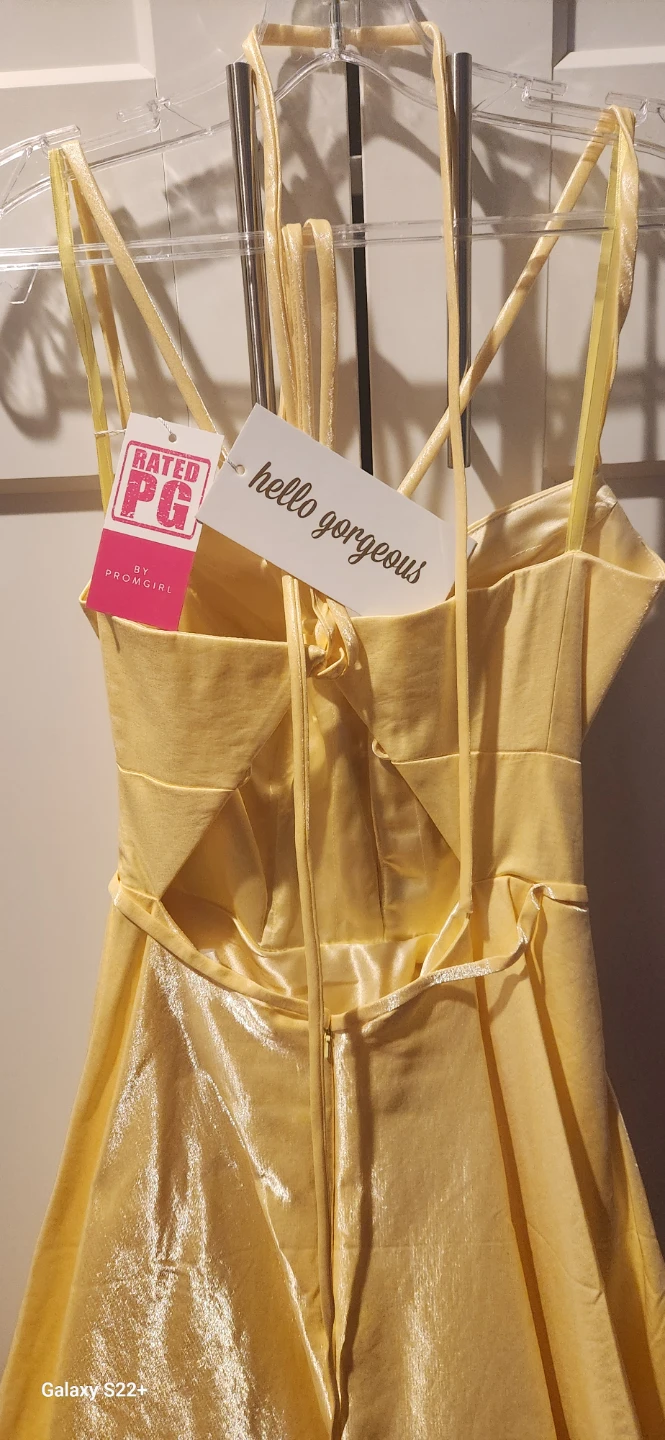 Yellow Prom Dress by Rated PG - photo 3