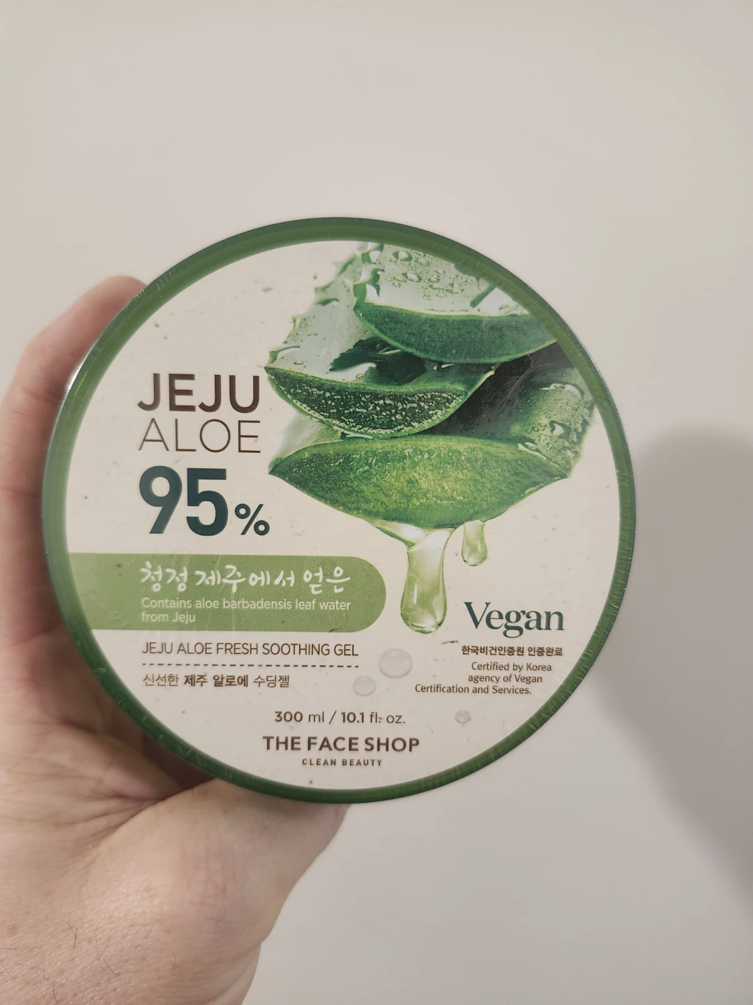 THE FACE SHOP Jeju Aloe Fresh Soothing Gel 300ml