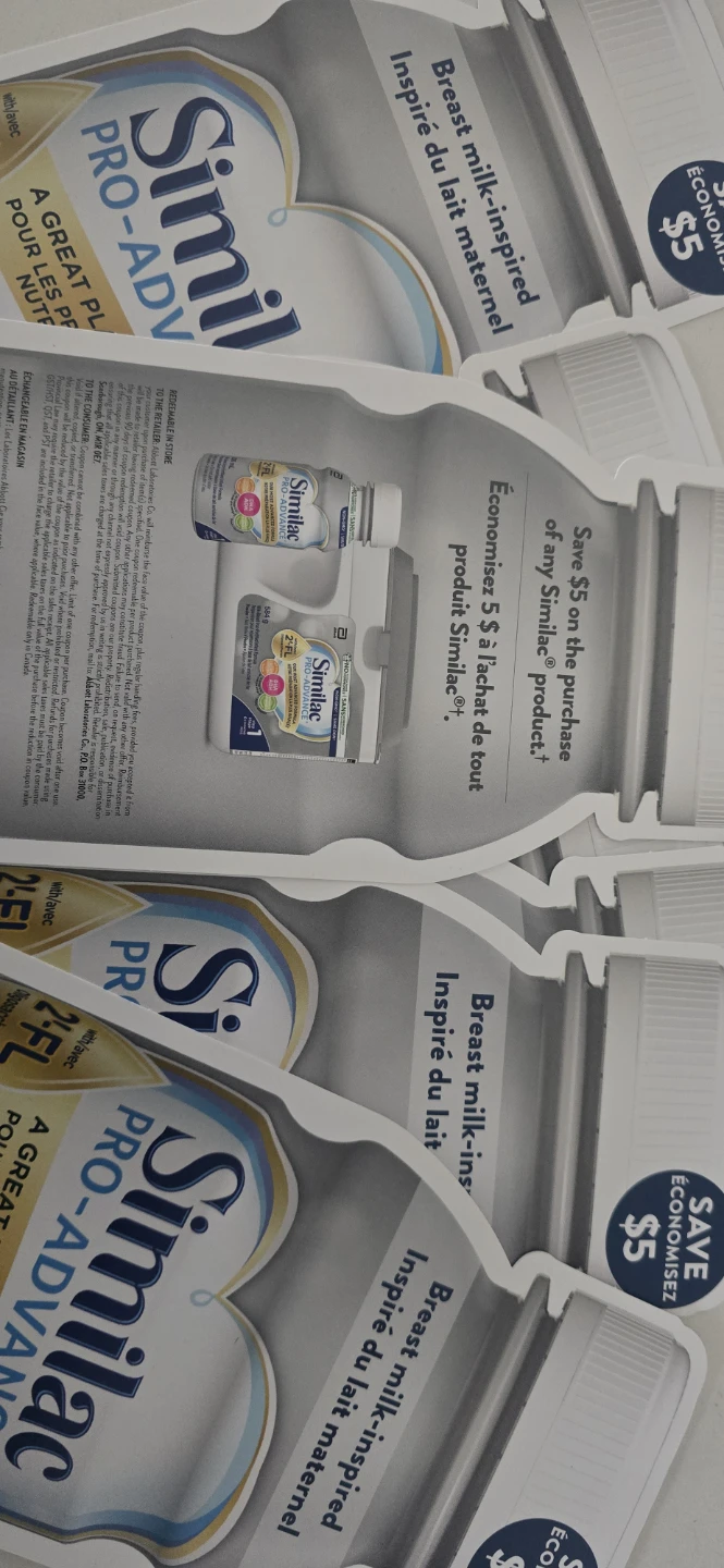 $5 Similac Pro-Advance Coupons - photo 2