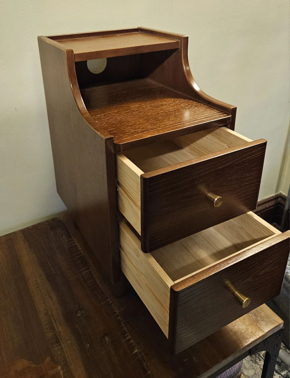 Nightstand/side table with drawers