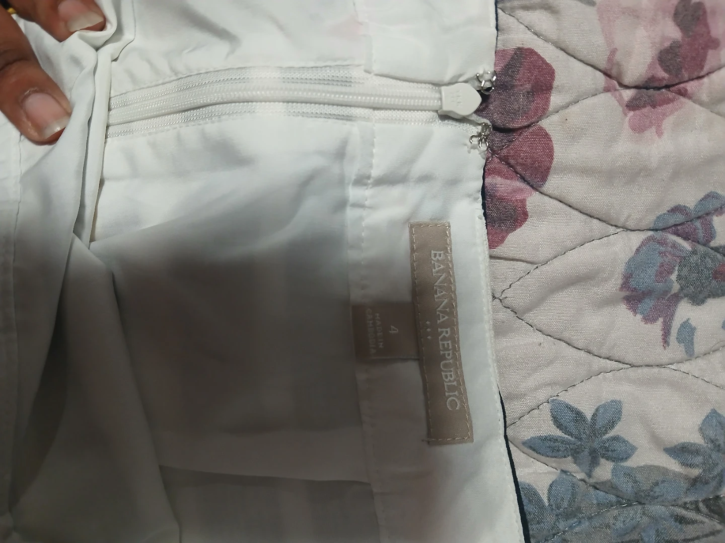Banana Republic Striped Mini Skirt Size 4 - photo 2