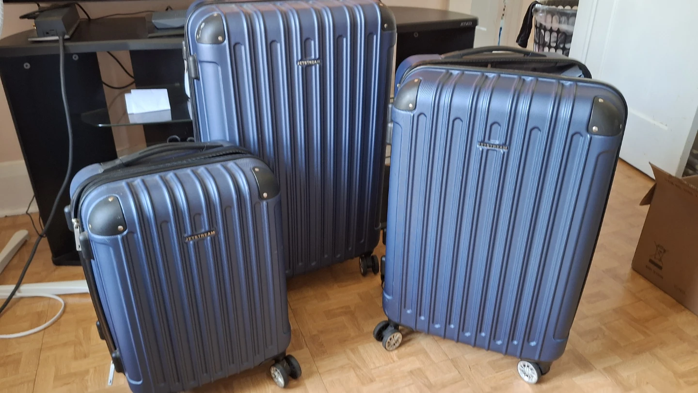 JETSTREAM Luggage Set - 3 Piece Hard Shell Suitcase Set - photo 4