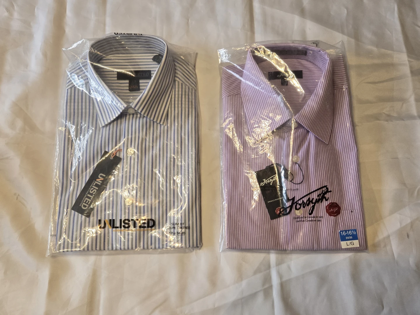 Unlisted & Forsyth Men's Dress Shirts (2-Pack)