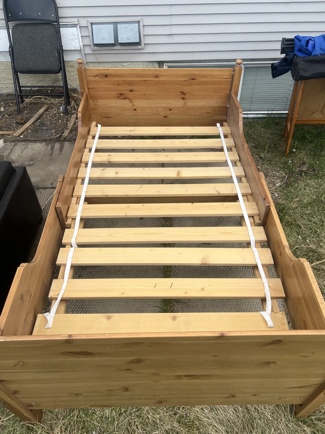 Wooden Twin Bed Frame