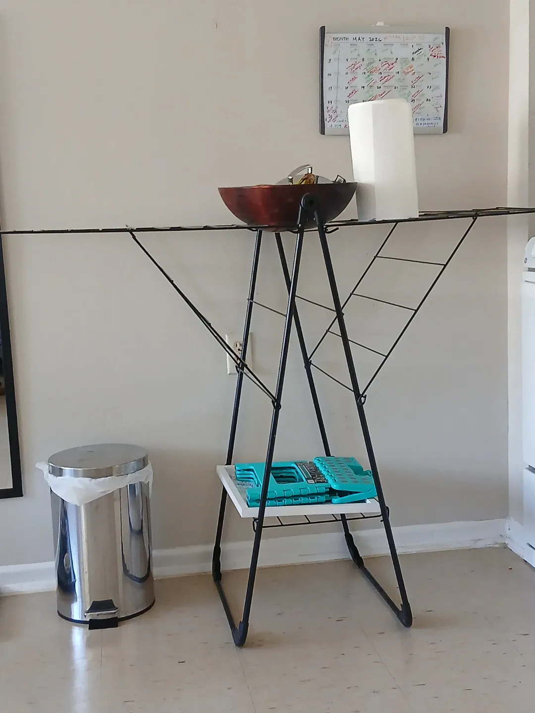 Black Metal Drying Rack - photo 4