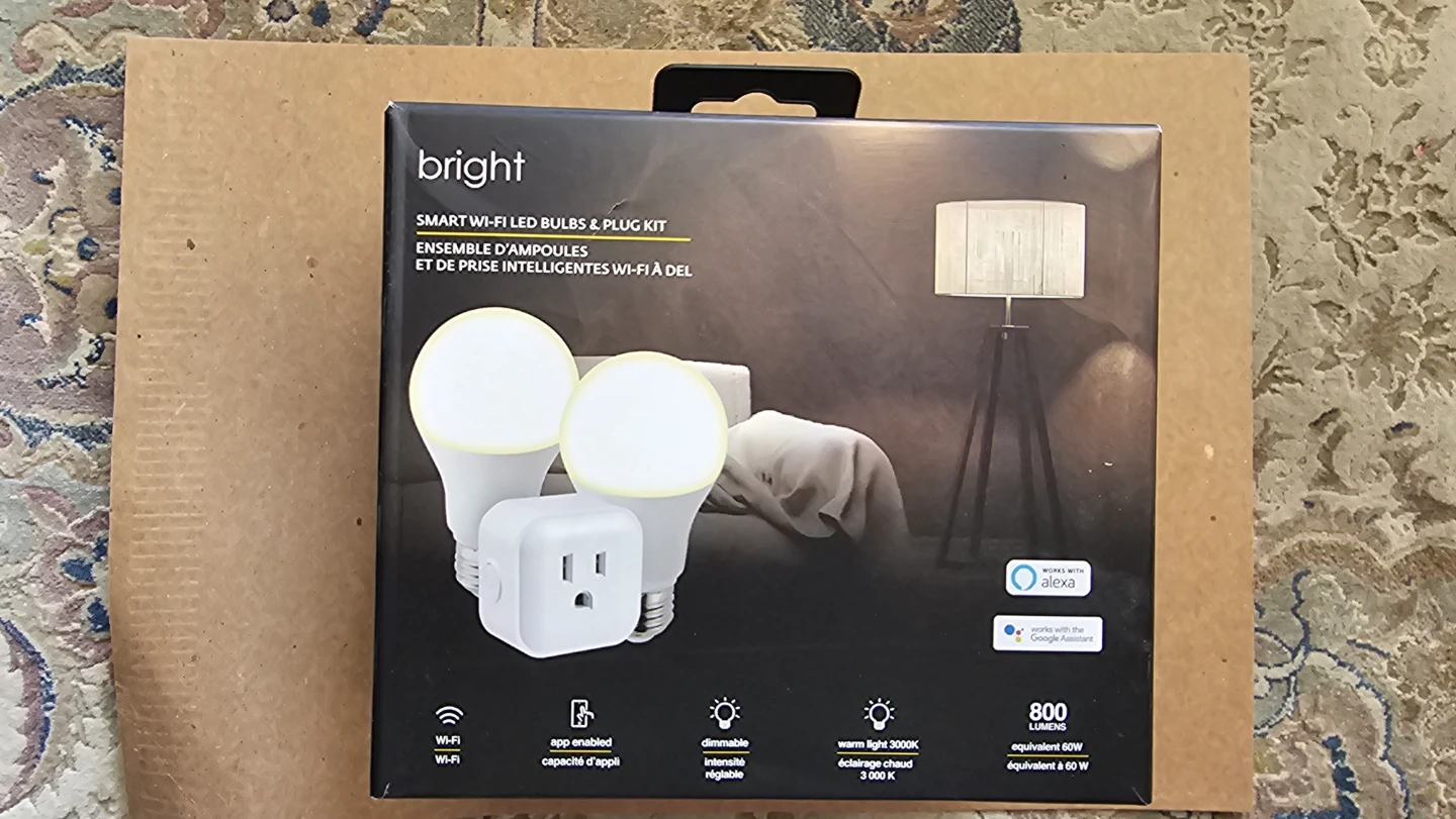 Bright Smart Wi-Fi LED Bulbs & Plug Kit