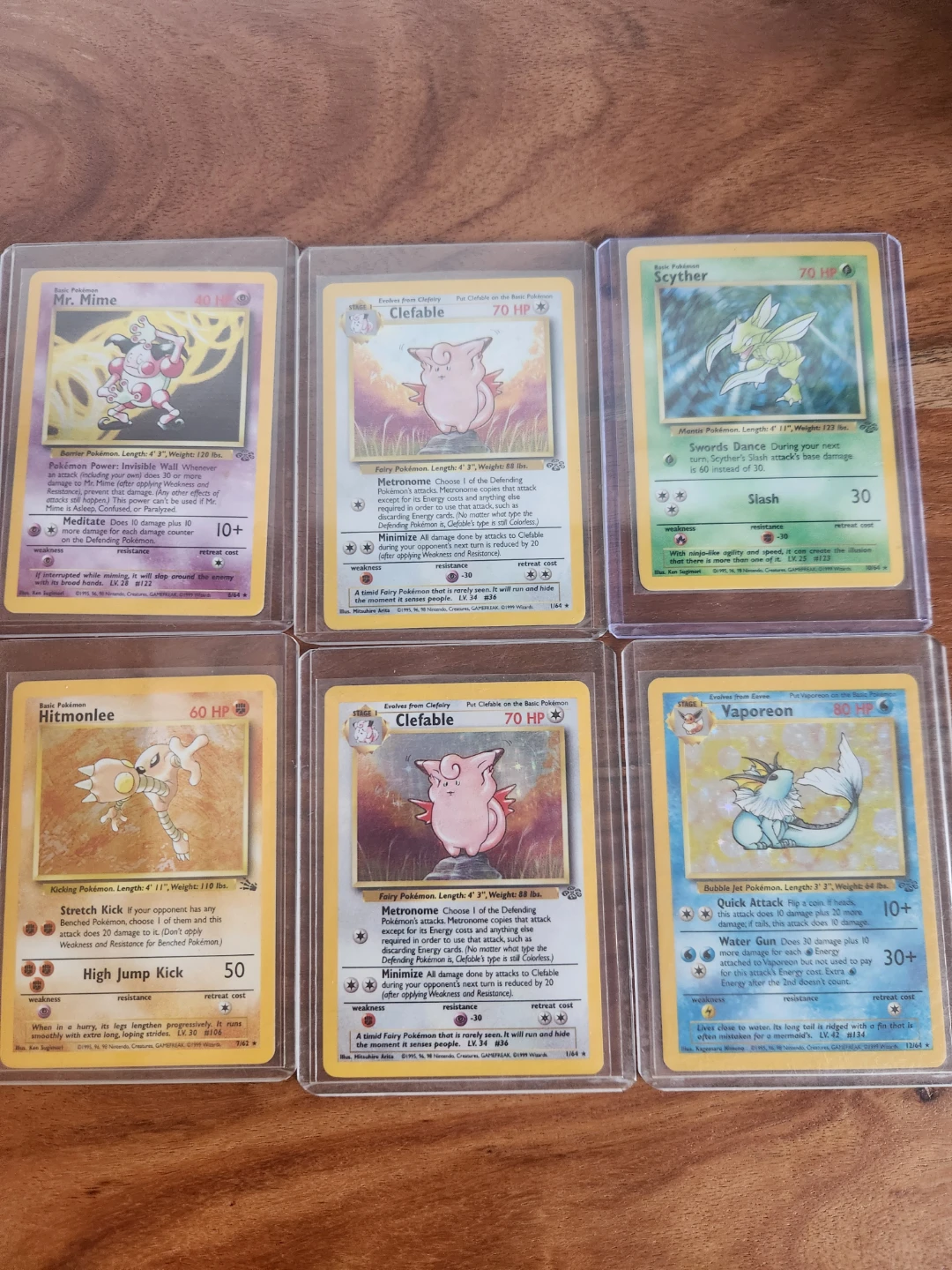 Base set holos!