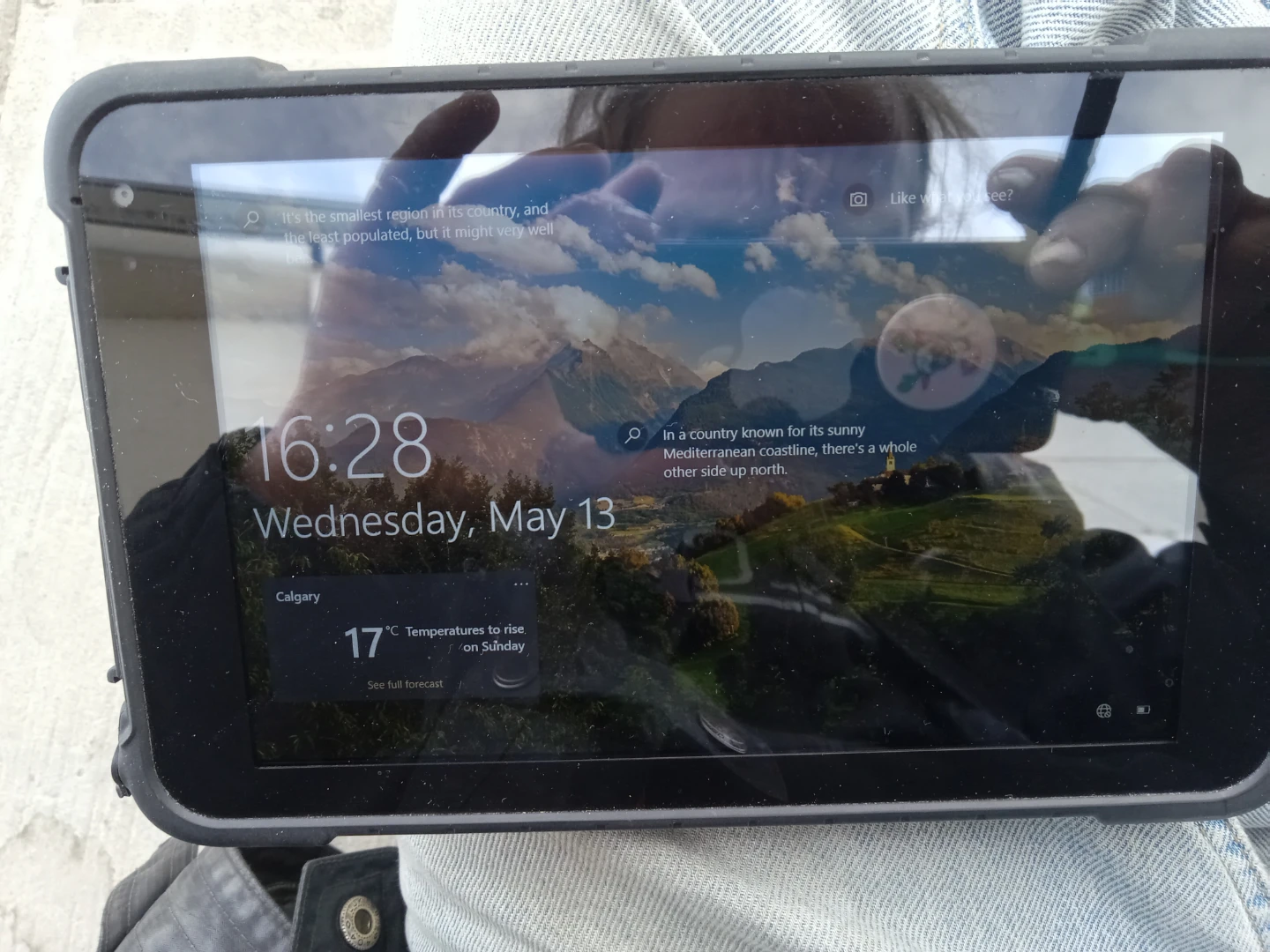 Rugged windows Tablet