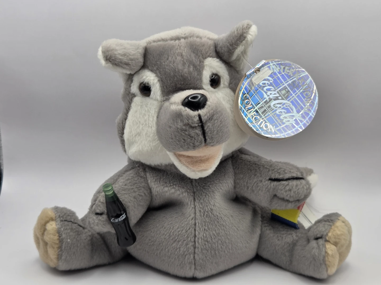 Vintage 1999 Coca-Cola International Plush - Howls the Wolf