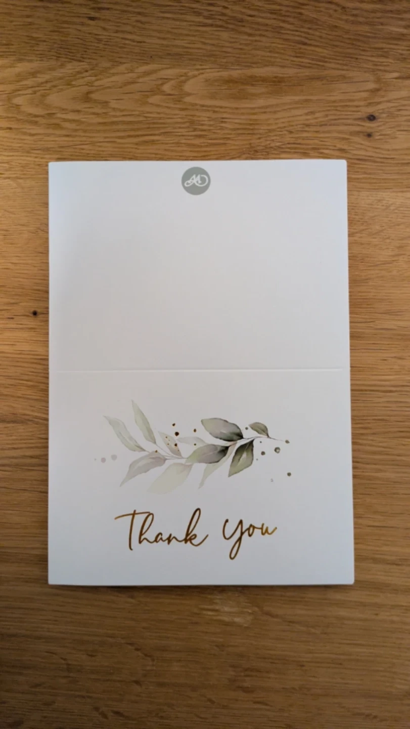 Thank You Cards with Envelopes - photo 2