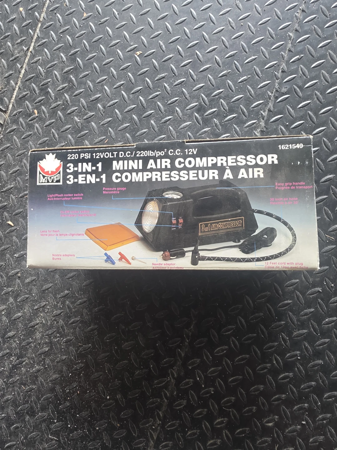 MVP 3-in-1 Mini Air Compressor