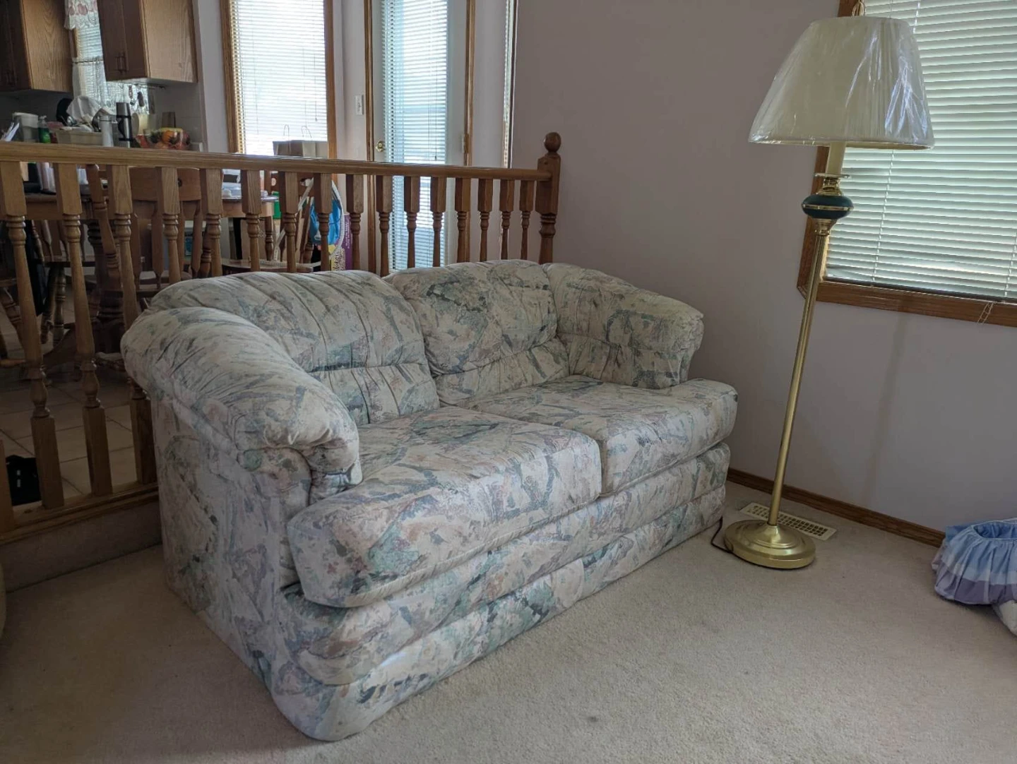 Floral Sofa, Loveseat, and Armchair Set