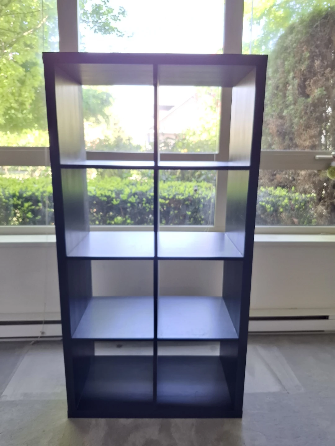 Black 4x2 Cube Storage Shelf - photo 4