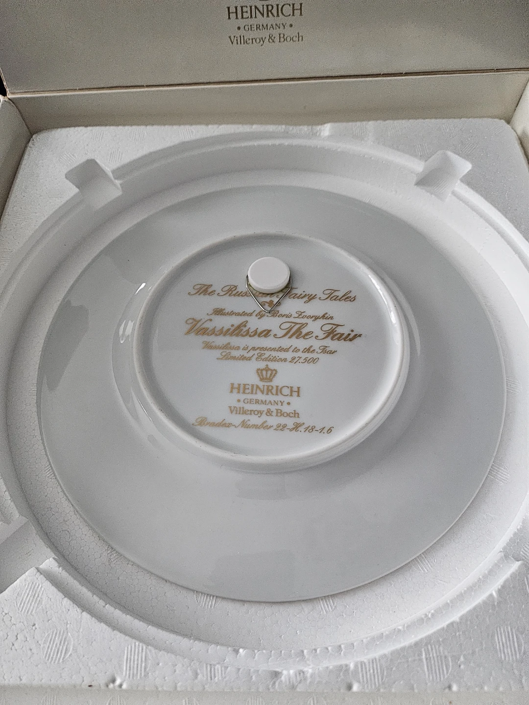 Villeroy & Boch Heinrich Collector Plate - The Snow Maiden - photo 2