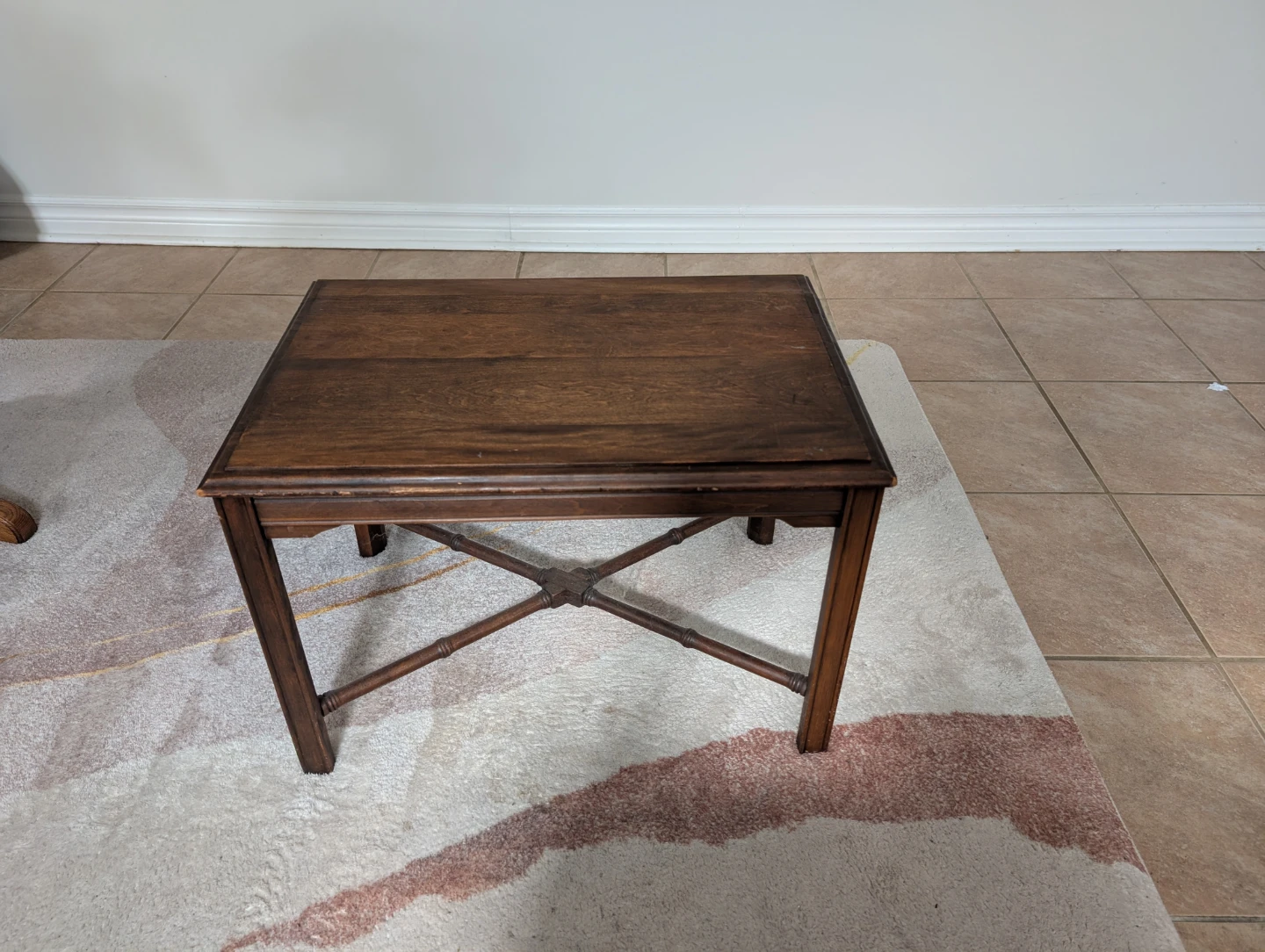 Wooden accent table
