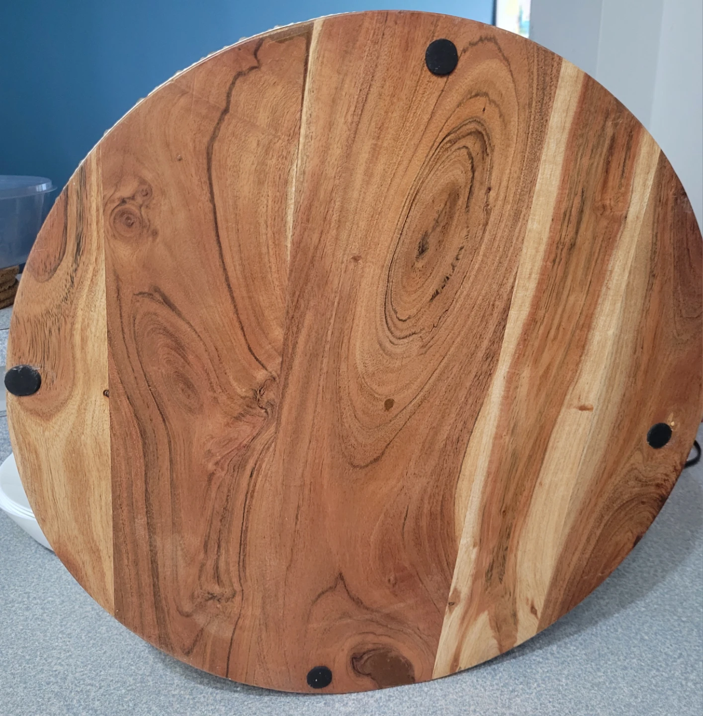 Decorative Wooden Serving Tray - photo 4