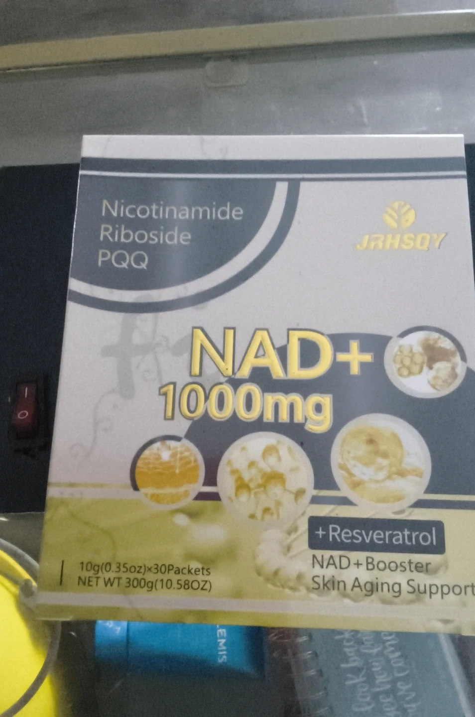 JRHSOY NAD+ 1000mg Nicotinamide Riboside