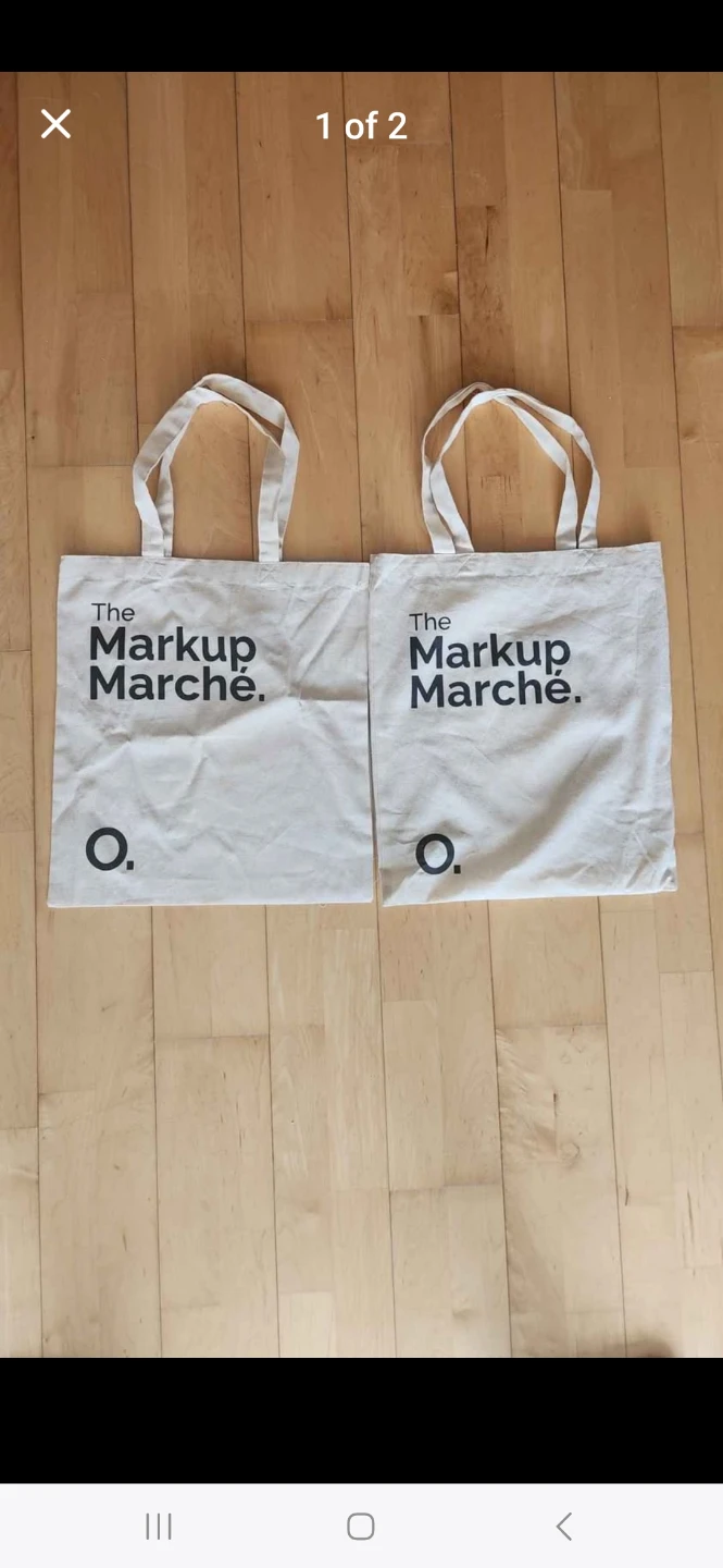 The Ordinary The Markup Marche Tote Bags