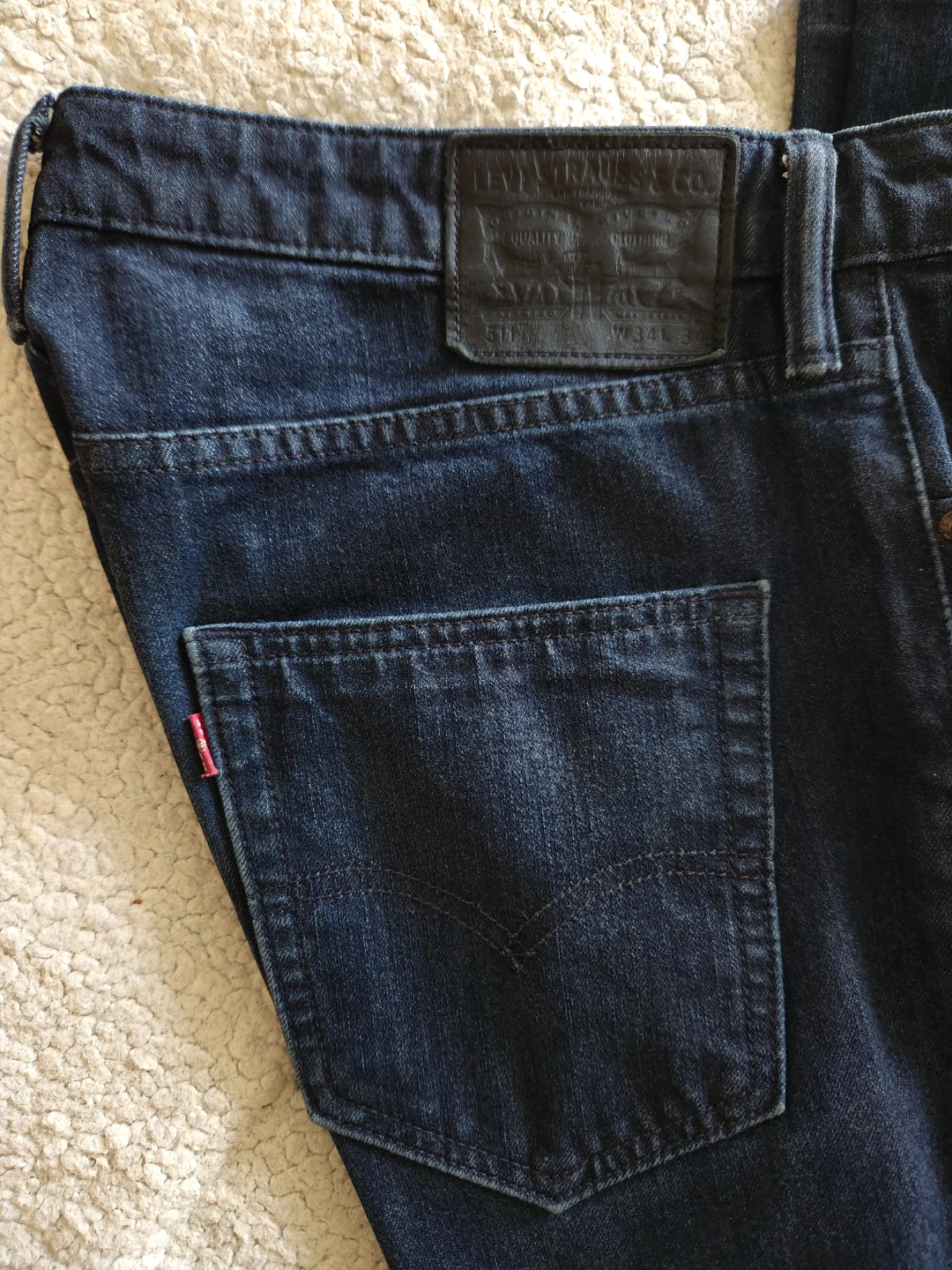 Levi's 511 Slim Fit Jeans - Dark Wash - W34 L34 - photo 4