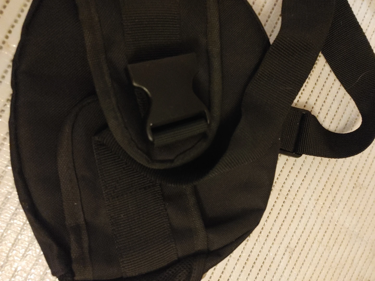 Black Crossbody Fanny Pack Bag - photo 2