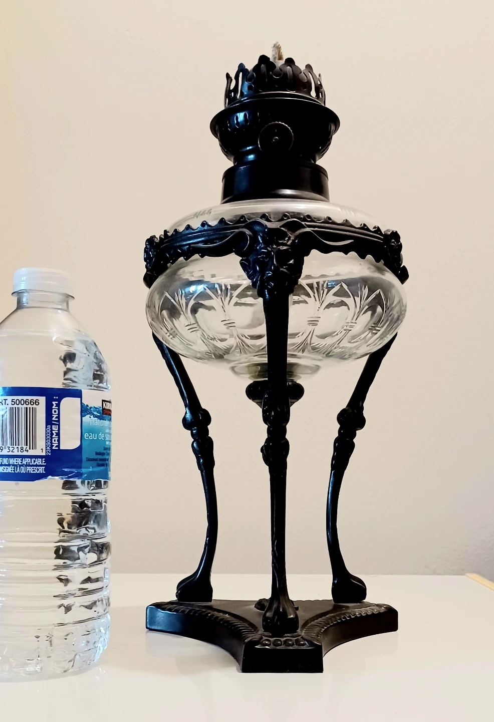 Edwardian Bombay Oil Lamp