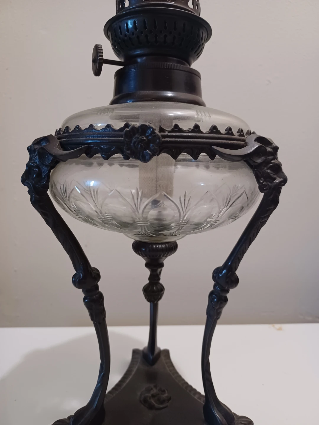 Edwardian Bombay Oil Lamp - photo 2