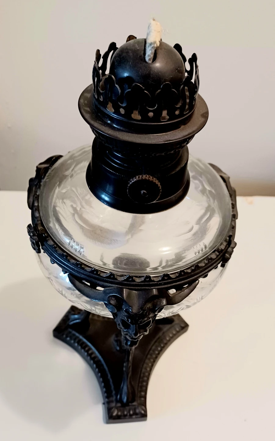 Edwardian Bombay Oil Lamp - photo 3