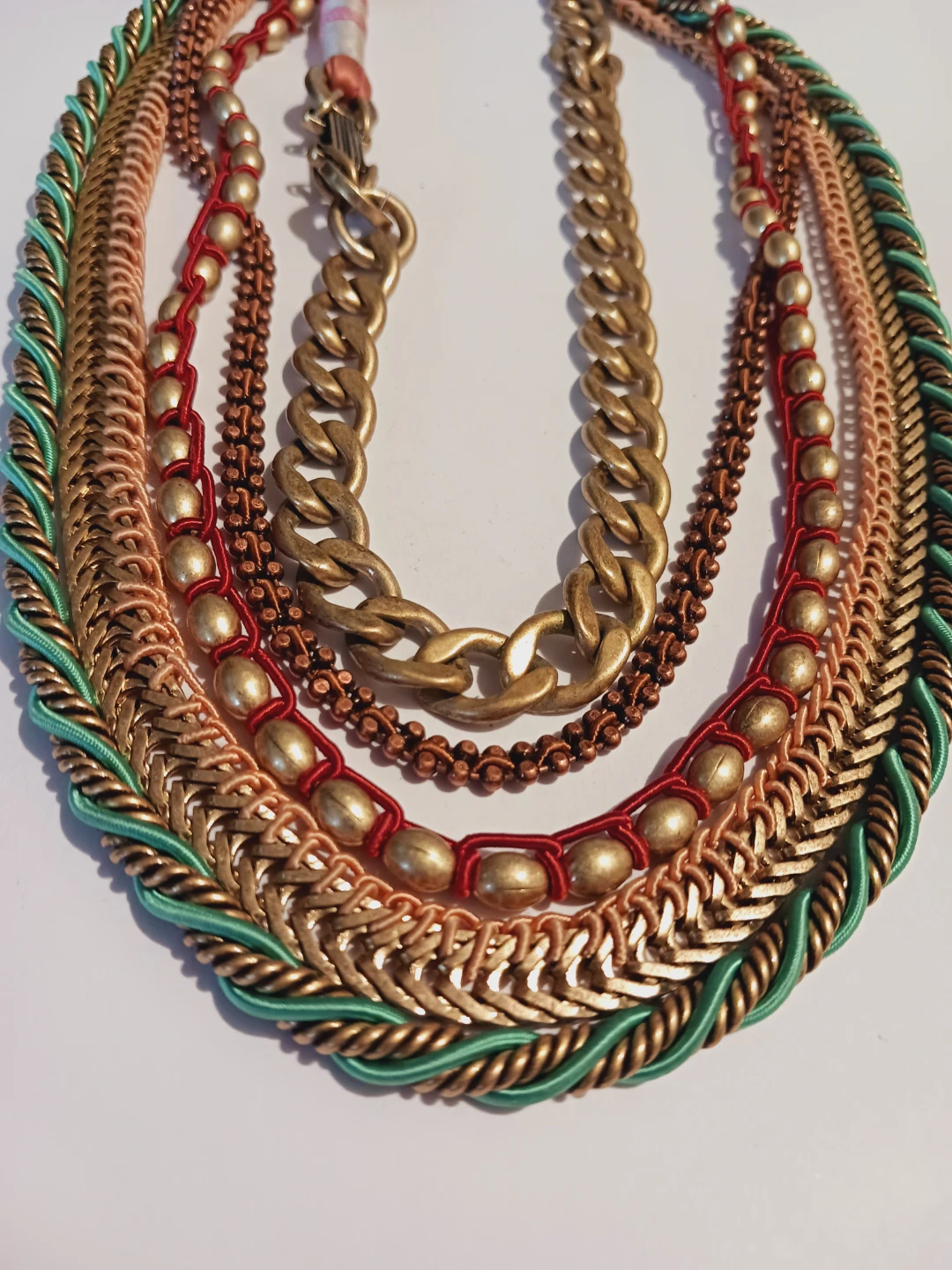 Beautiful Multi-strand Statement Necklace - photo 3
