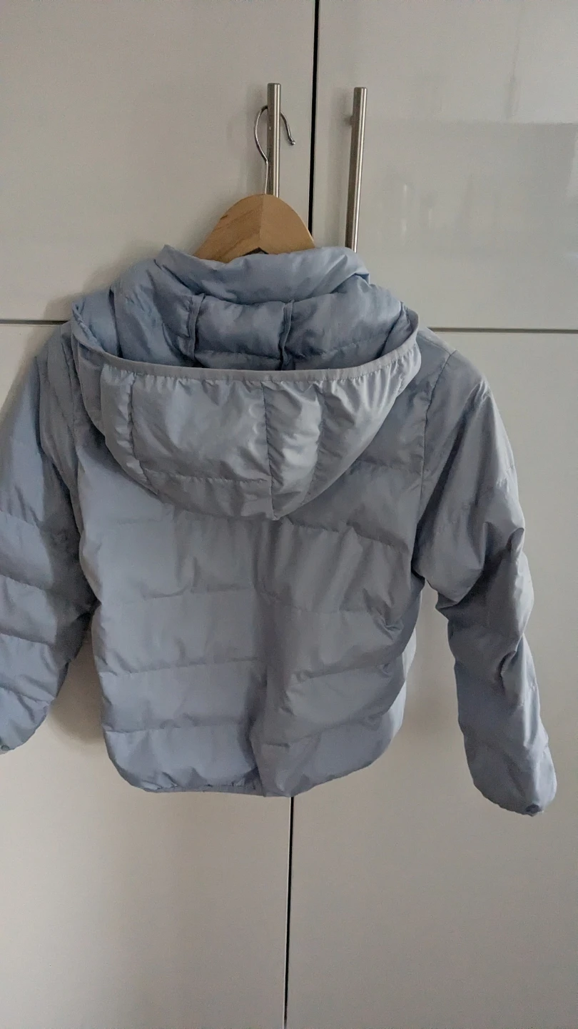 UNIQLO Kids Puffer Jacket - Light Blue - Size 9-10 - photo 3