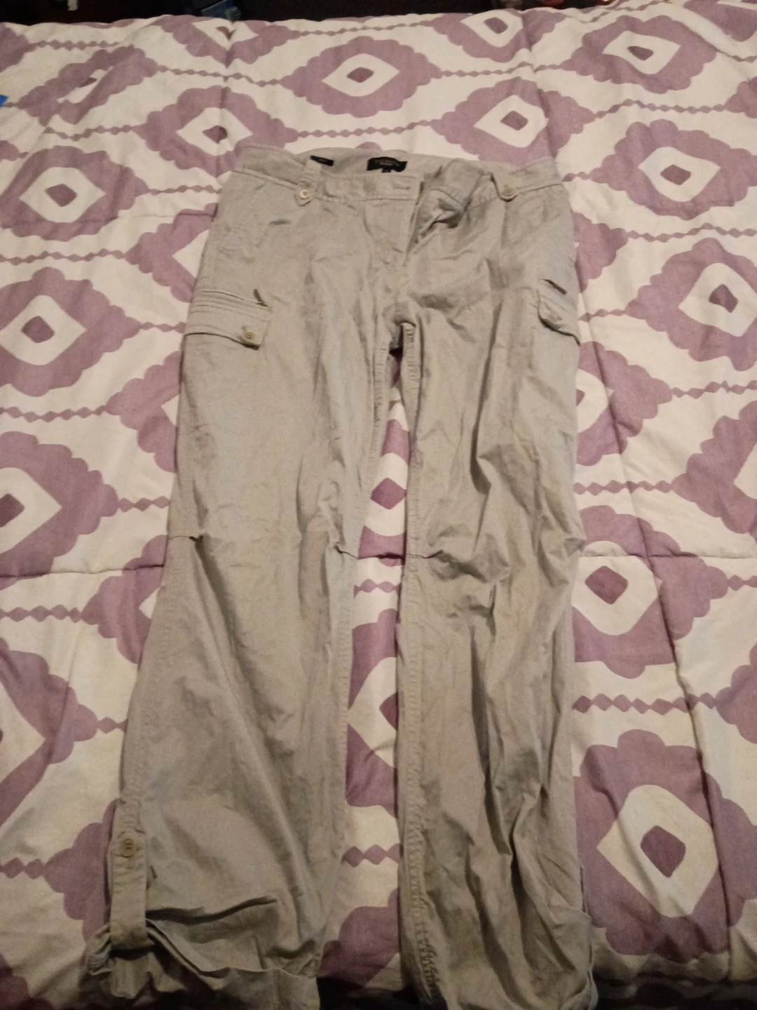 Liz Claiborne Cargo Pants - Khaki