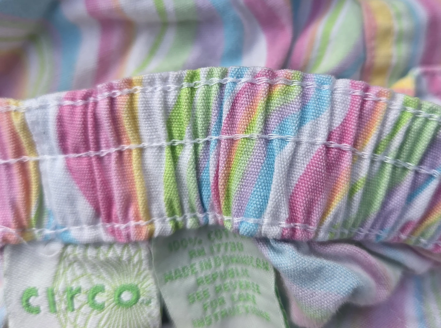 Circo Baby Girl Rainbow Stripe Pull-On Shorts Size 12 Months - photo 4
