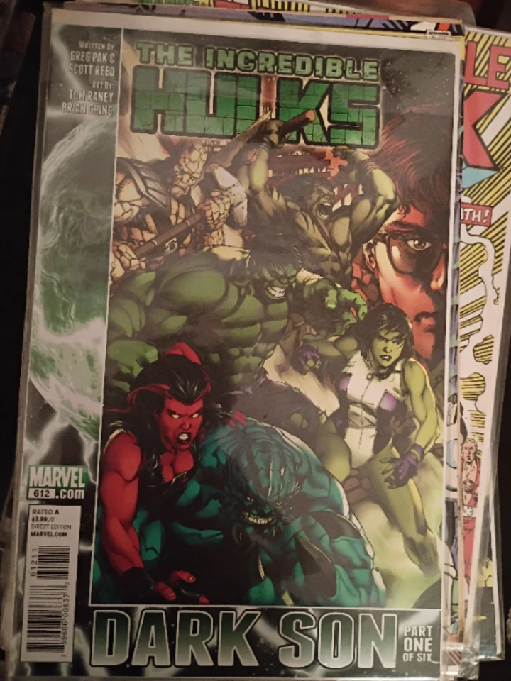 The Incredible Hulk: Dark Son Part 1 of 6 Comic Book