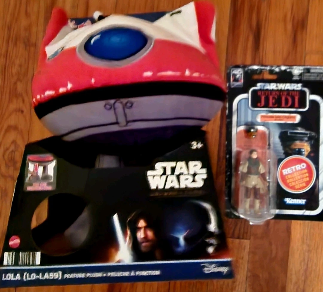 Star Wars Obi-Wan Kenobi Lola Plush & Kenner Action Figure - photo 2