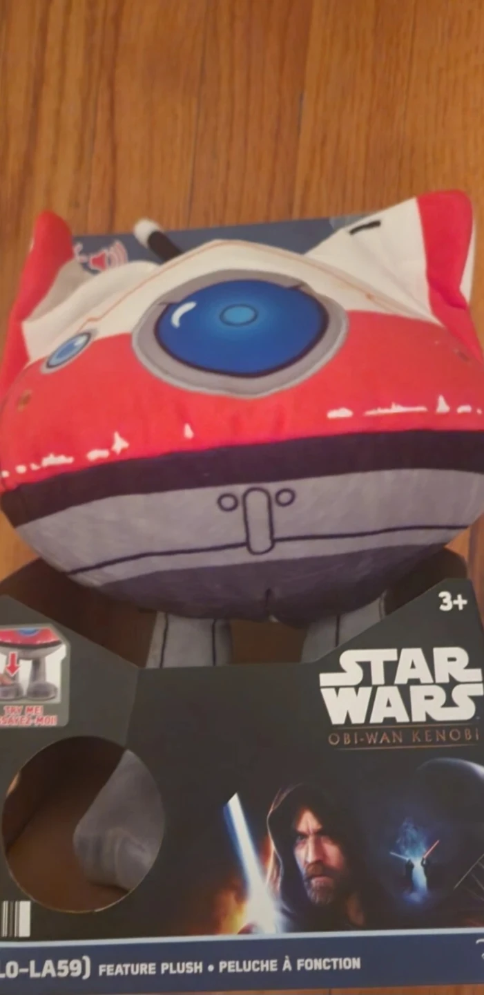 Star Wars Obi-Wan Kenobi Lola Plush & Kenner Action Figure - photo 3