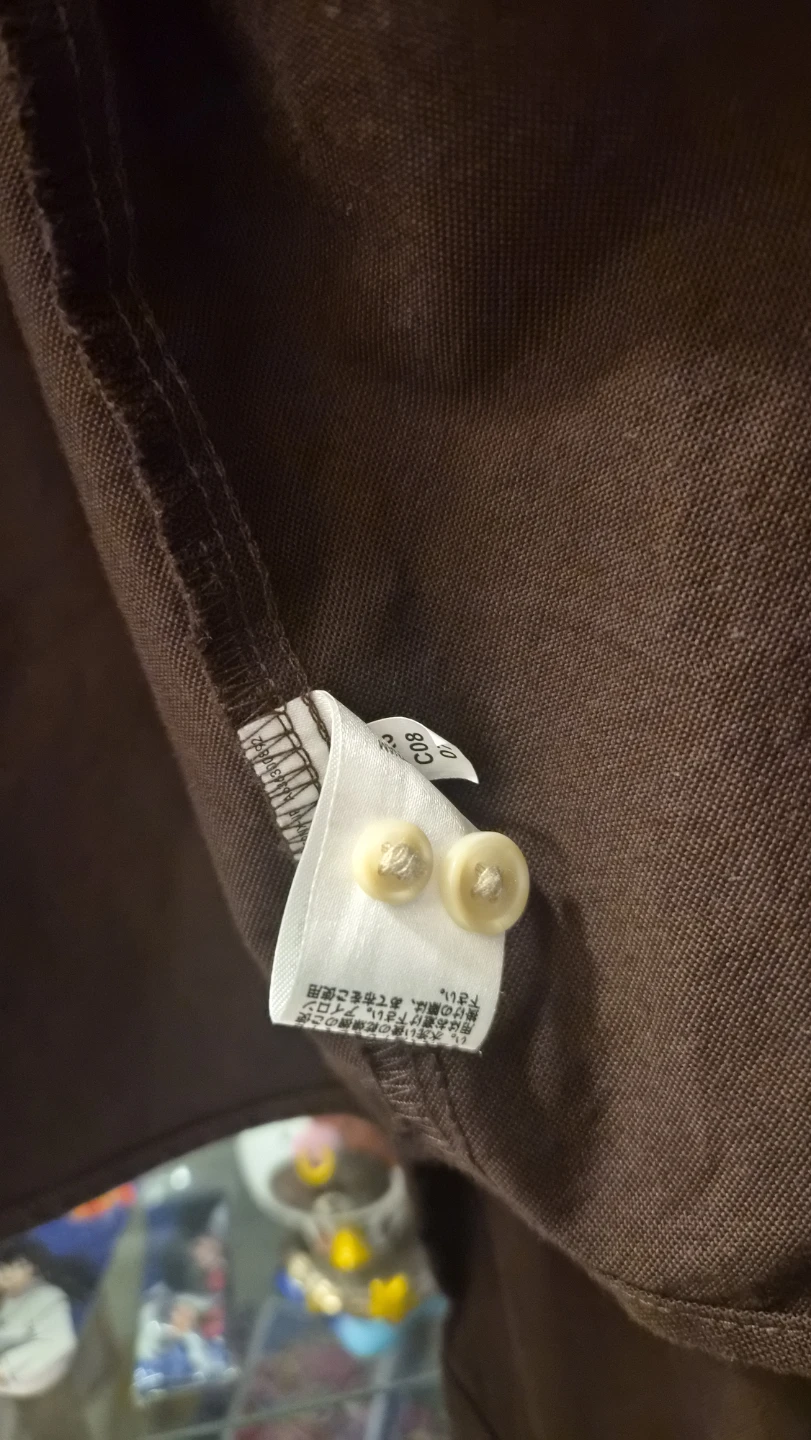 GU cropped button up button up shirt - photo 5