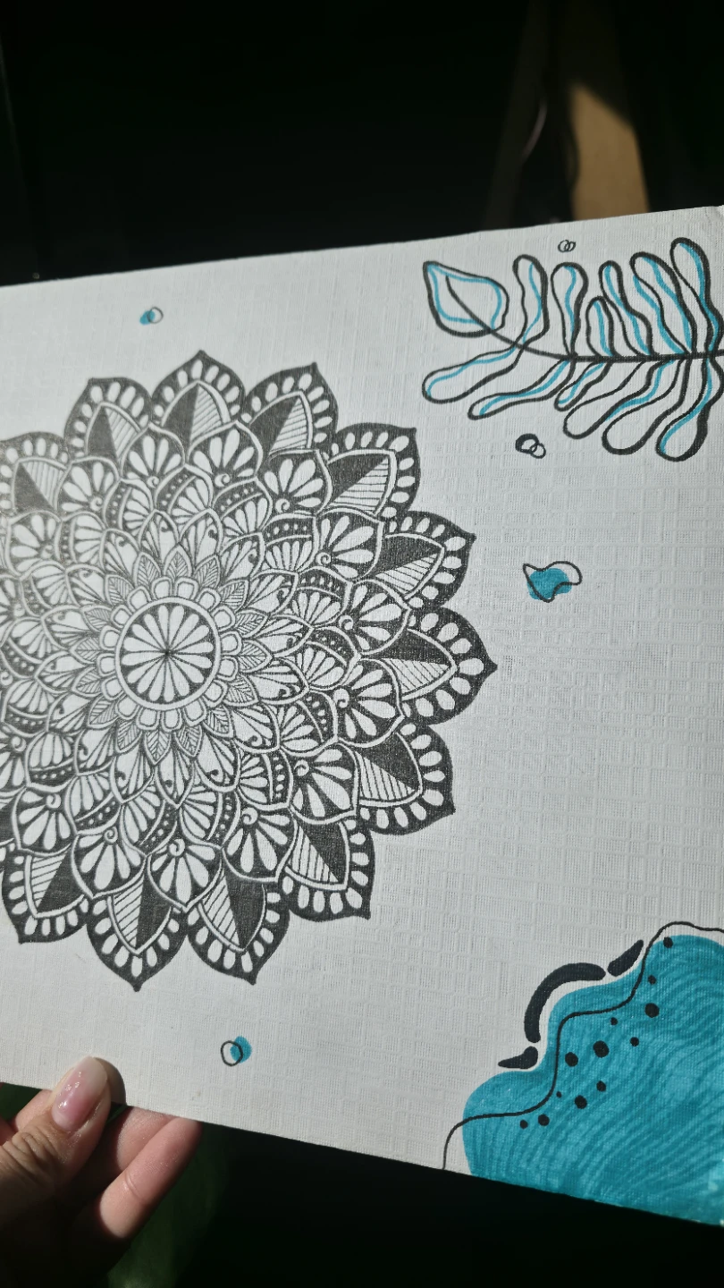 Hand-drawn Mandala original Art - photo 5