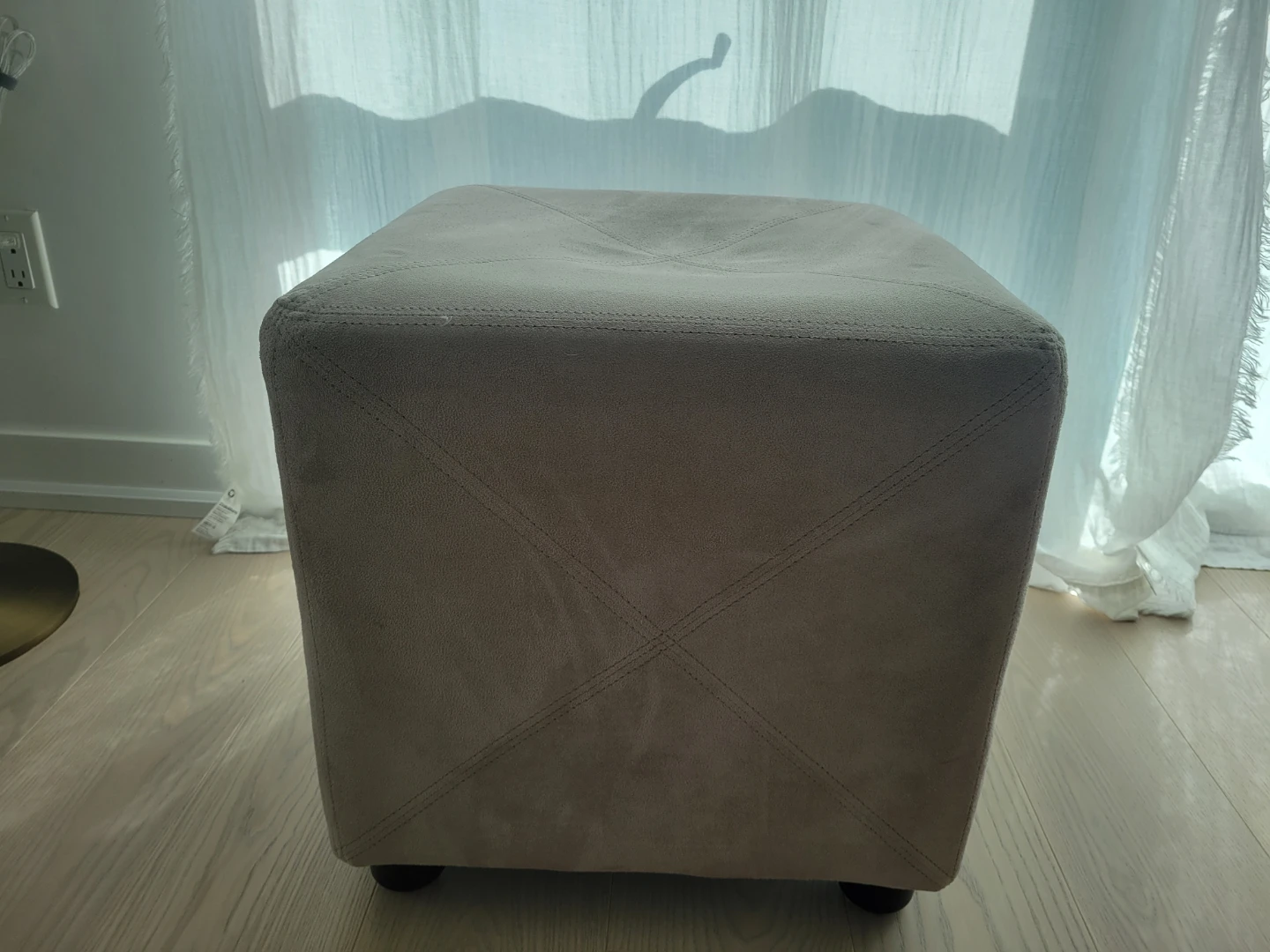 Square Ottoman Footrest - photo 3