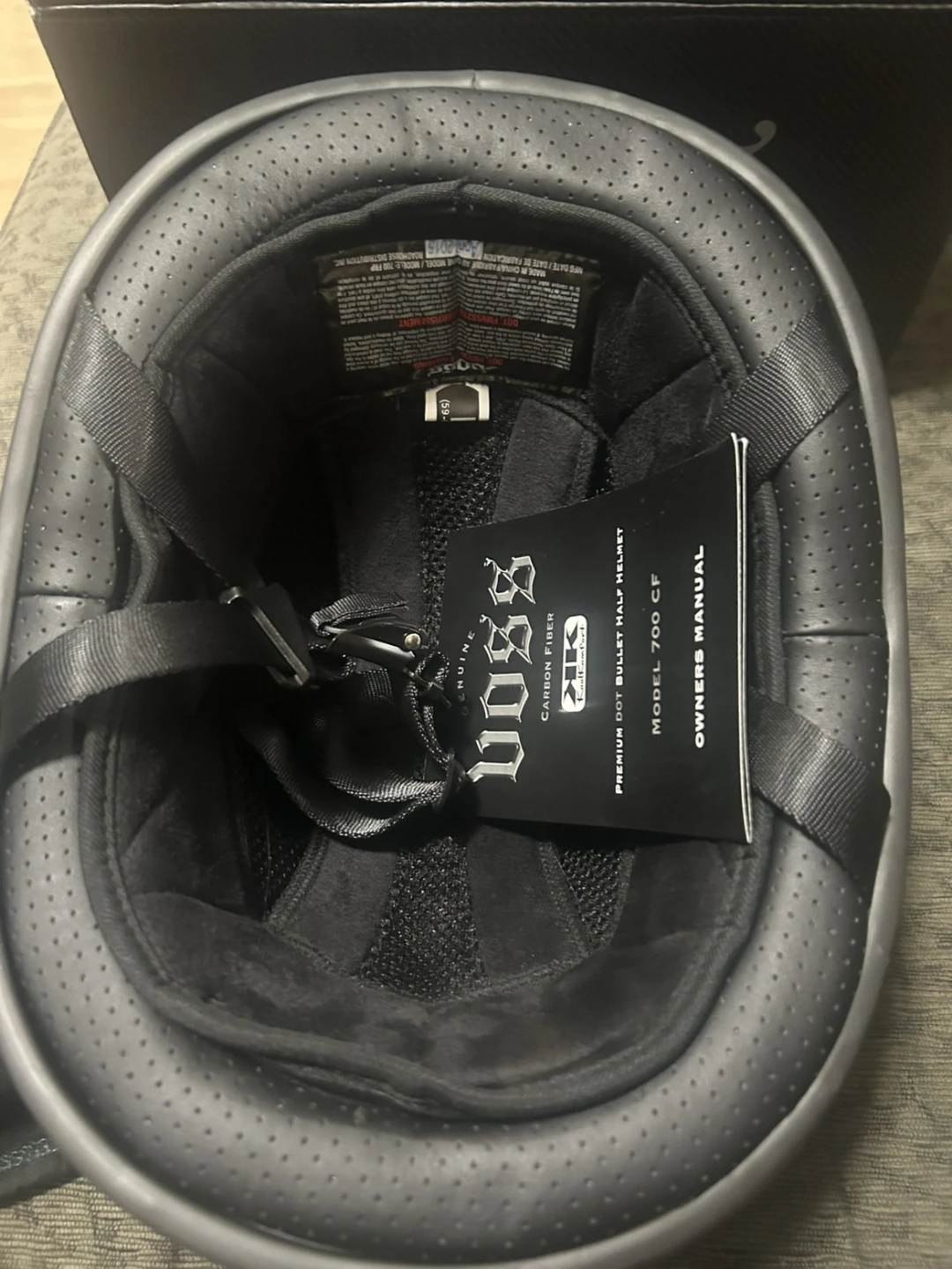 Voss Carbon Fiber Half Helmet - photo 3