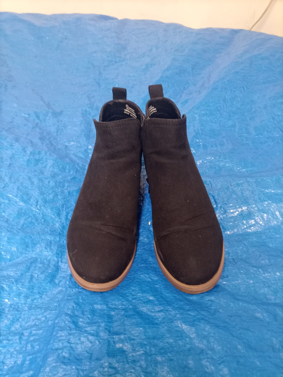 Time and Tru Black Ankle Boots Size 7